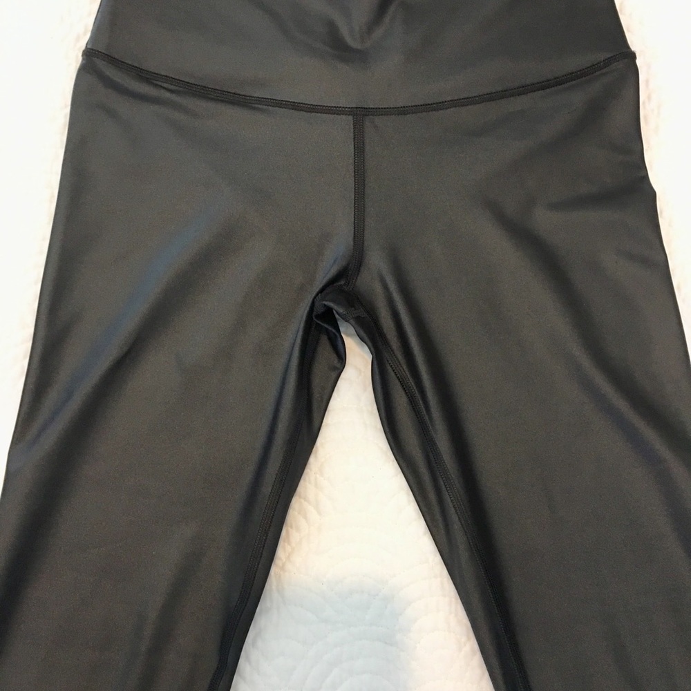 Victoria Secret Sport Faux Leather Leggings